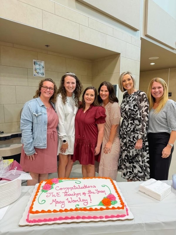 Teacher of the Year with Principals