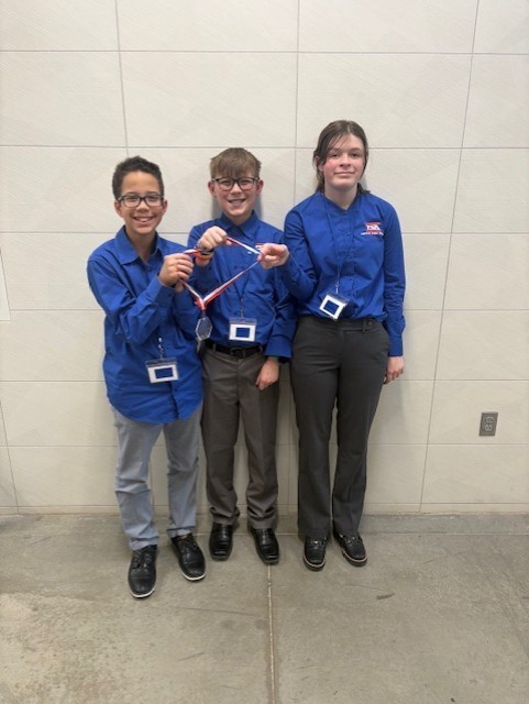 students who won TSA competition 