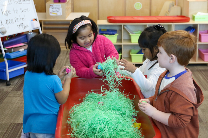 students at day of play