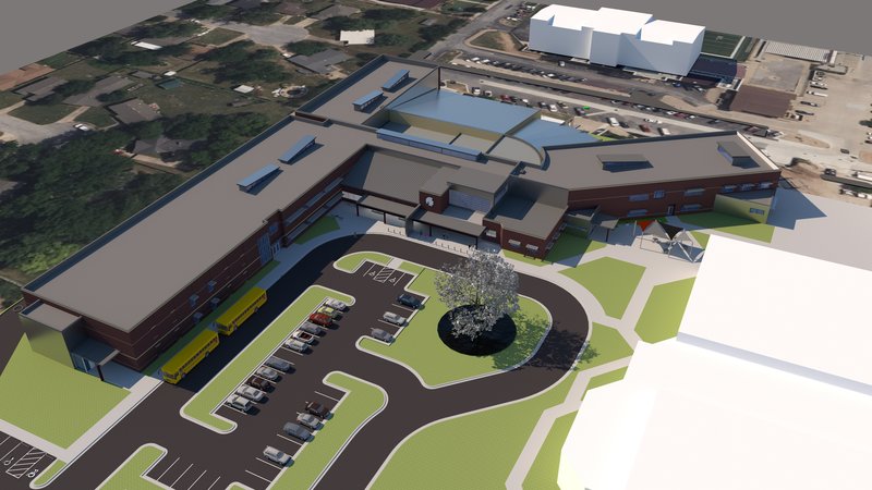 Image of what our building will look like after construction