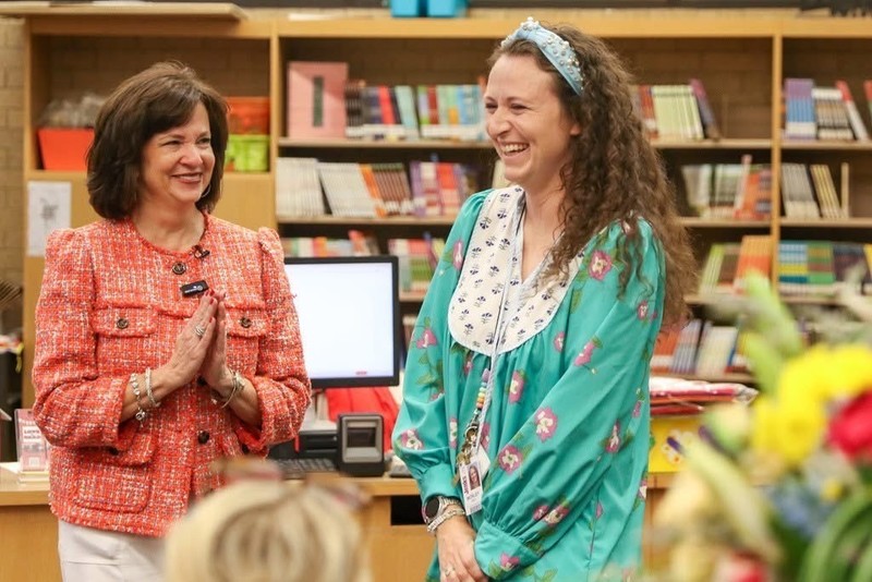 Dr. Butterfield surprises Mrs. Worley