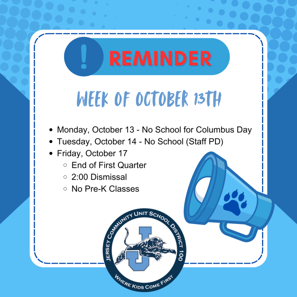 Week of October 13th