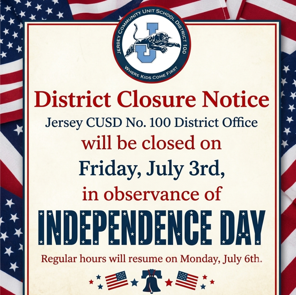 District Office Closed - July 3rd