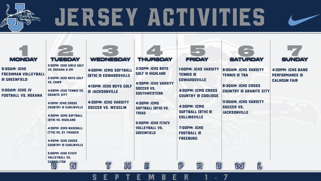 Jersey Activities 