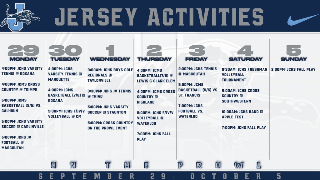 Jersey Activities 