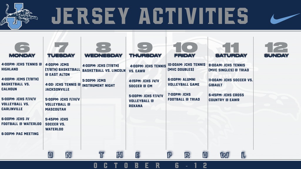 Jersey Activities