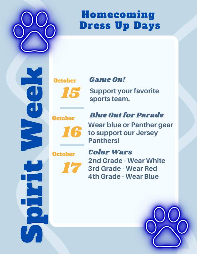 East Elementary Spirit Week