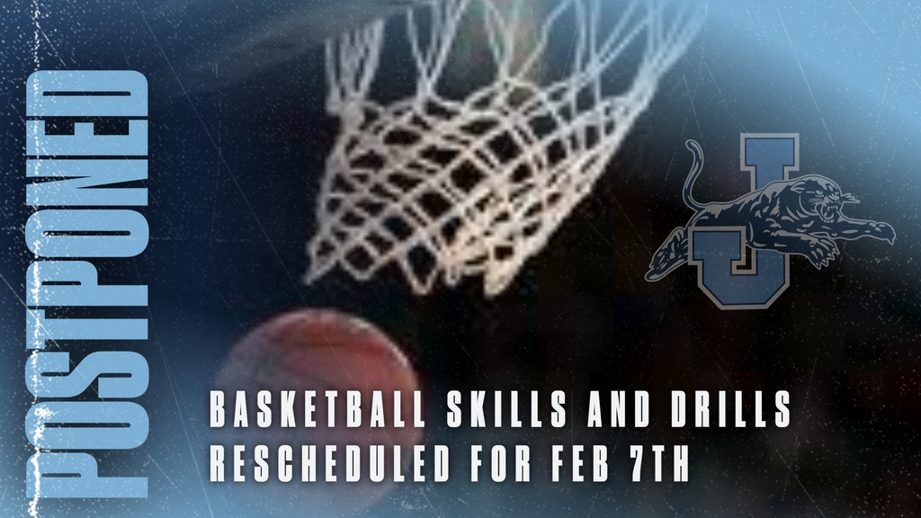 Skills and Drills Cancelled