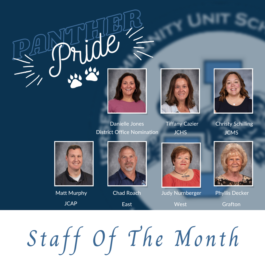Staff of the Month - April 