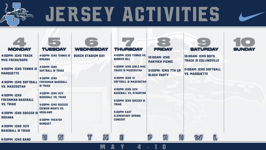 Jersey Activities 