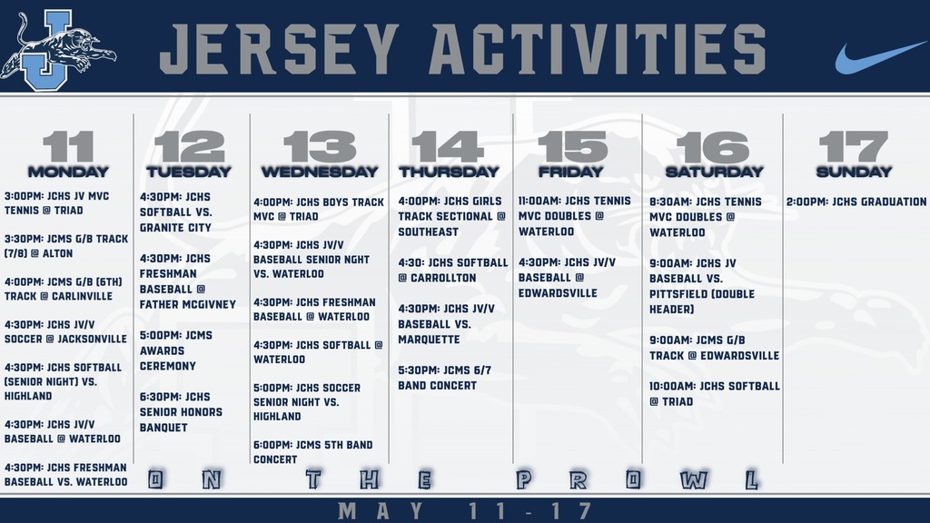 Jersey Activities 