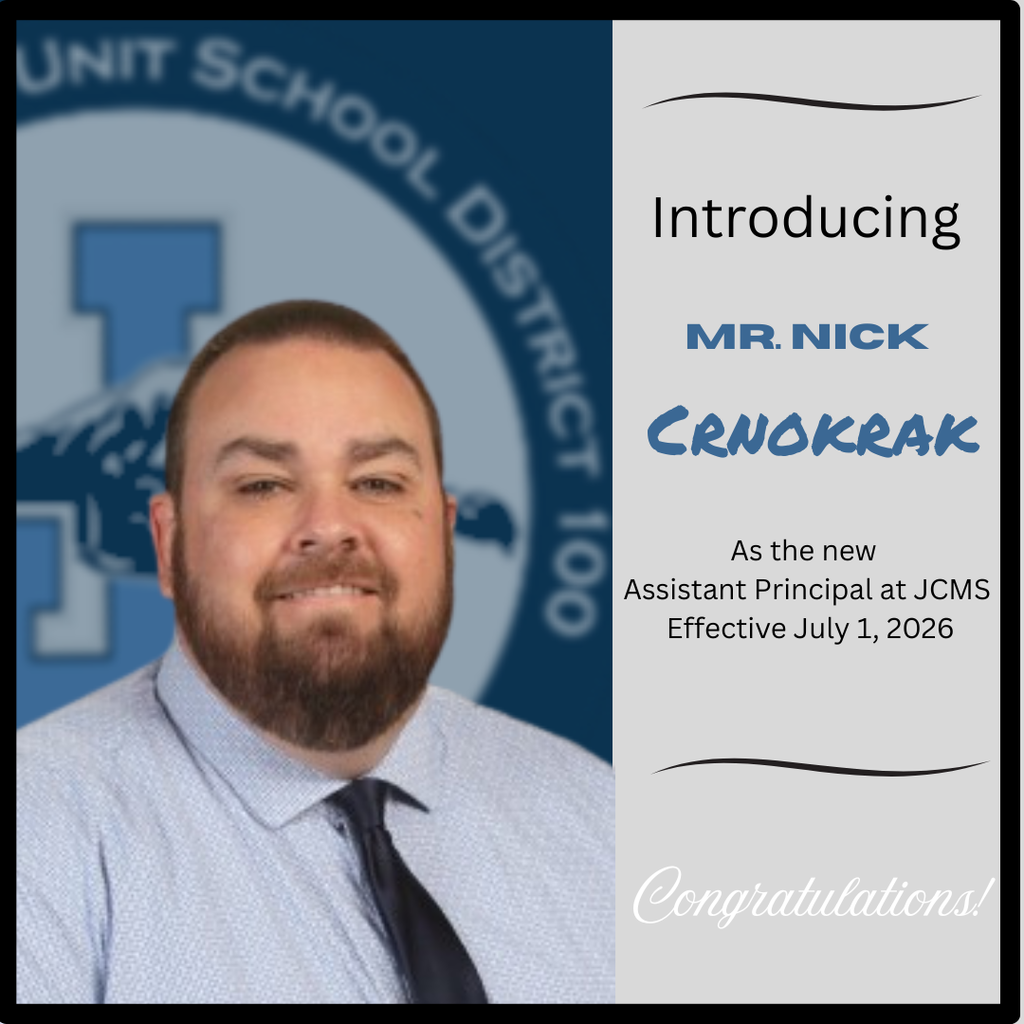 Nick Crnokrak - JCMS Assistant Principal