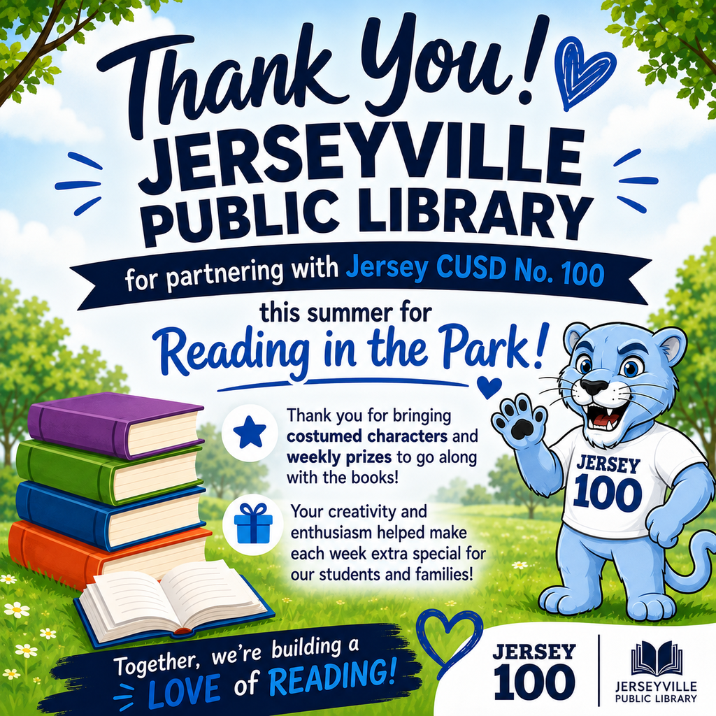 Thank you Jerseyville Public Library!