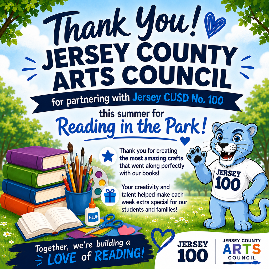 Thank you Jersey County Arts Council!