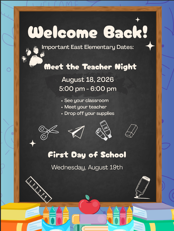 East Open House/ Drop Off Supply Night