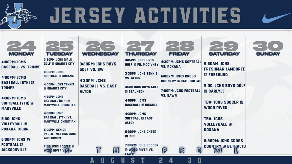 jersey activities