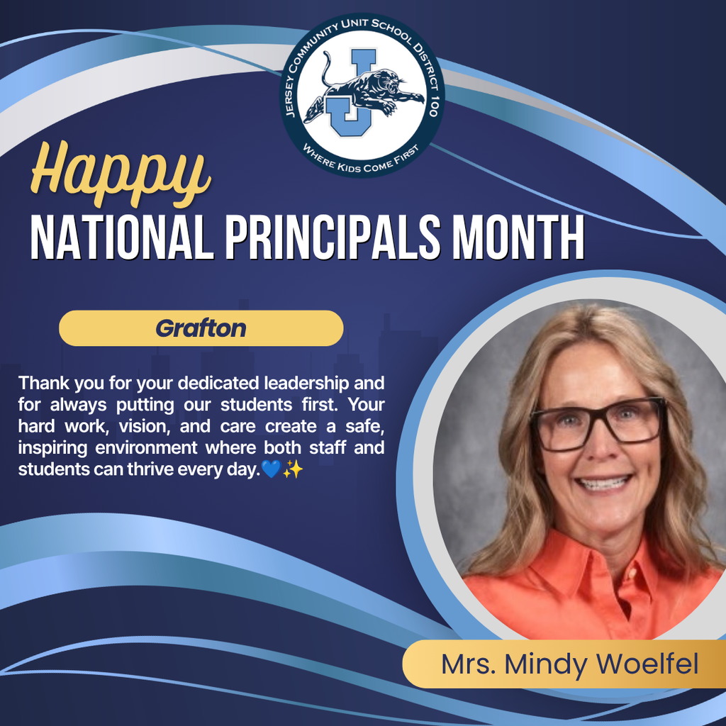 National Principals Month - Mrs. Mindy Woelfel