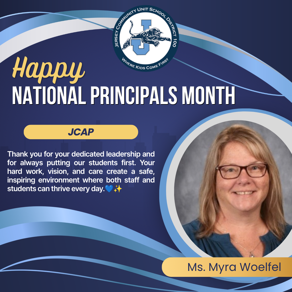 National Principals Month - Ms. Myra Woelfel