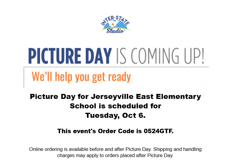 East Picture Day is Tuesday, October 6th