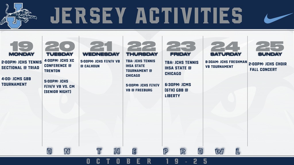 jersey activities
