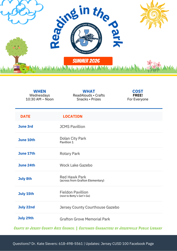 Reading in the Park 2026