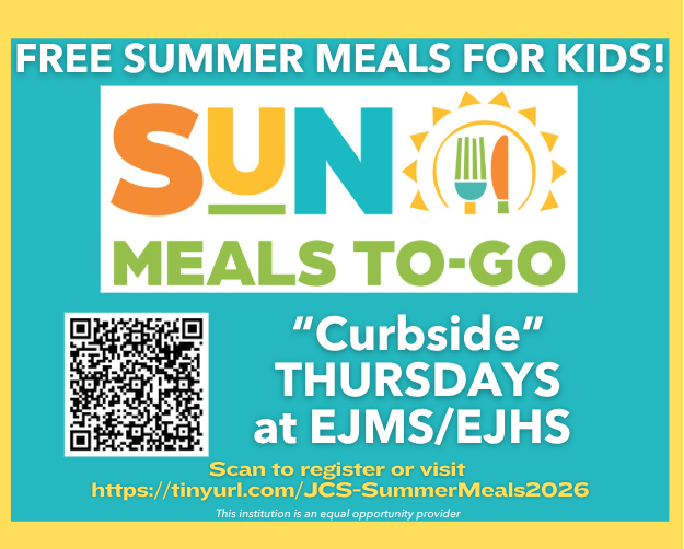 Sun Meals To-Go "Curbside" Thursdays at EJMS/EJHS