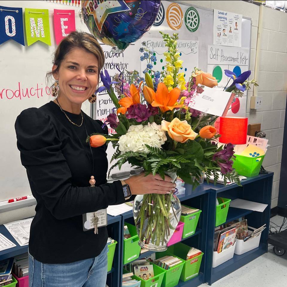 Mrs. Pearman WES Teacher of the Year! Wilmore Elementary School