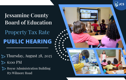 Tax Rate Public Hearing August 28 at 6 p.m.