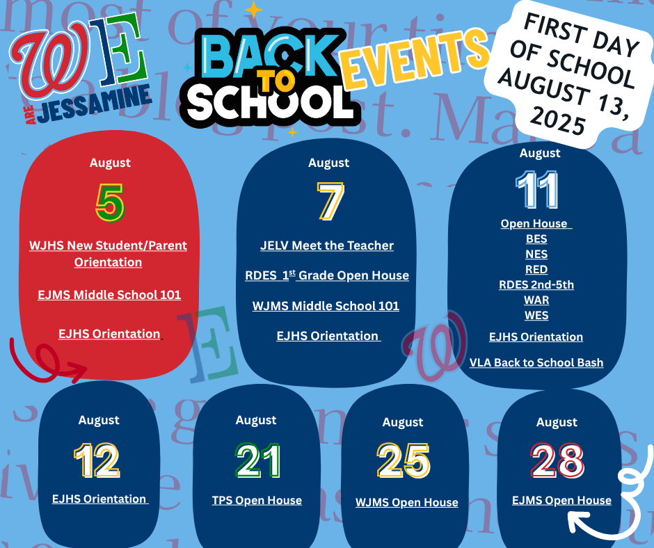 Back to school events