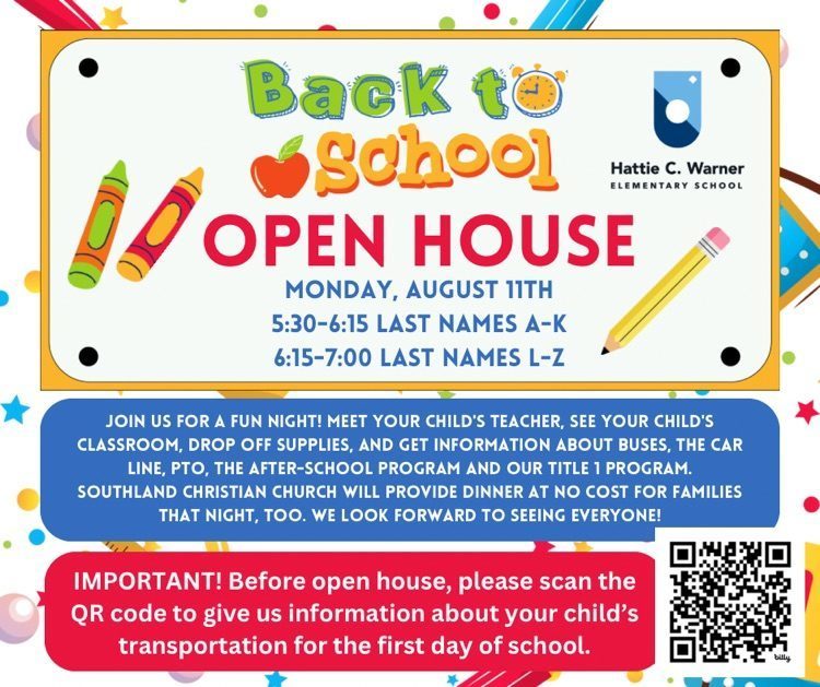 WAR Open House
