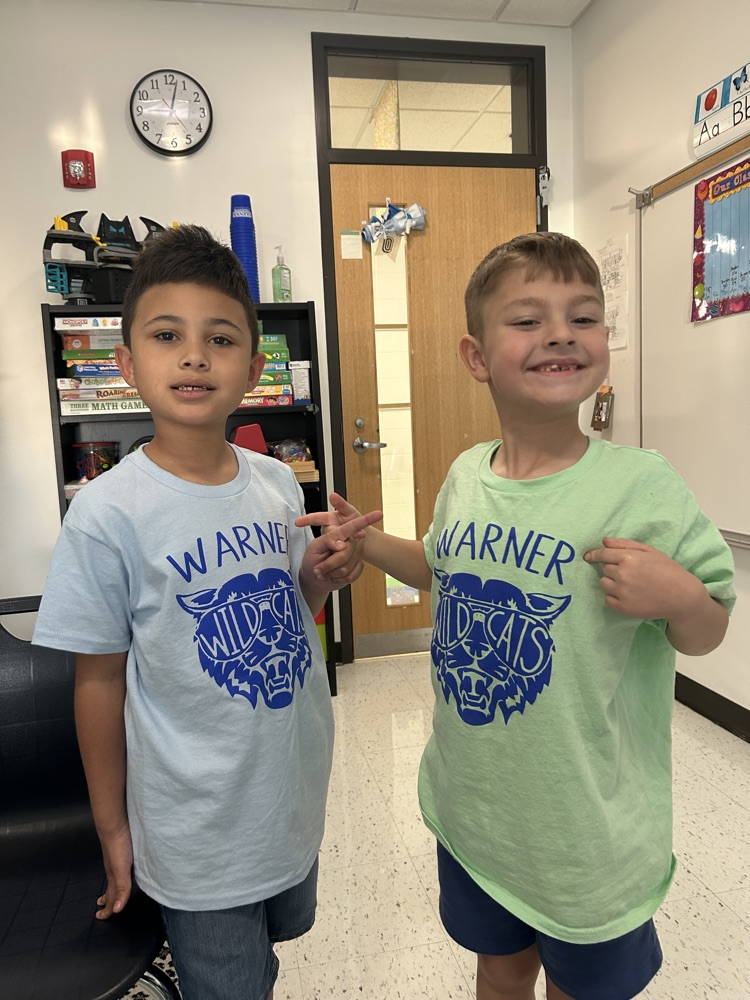 Matching shirts!