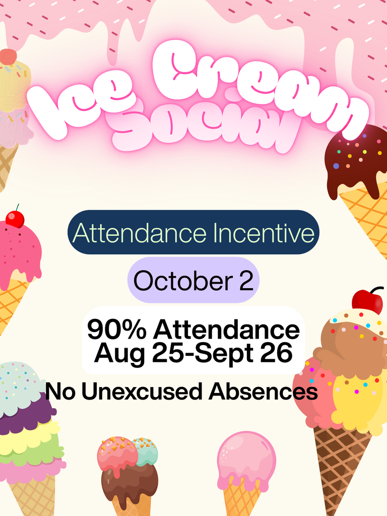 Ice Cream Social Attendance Incentive