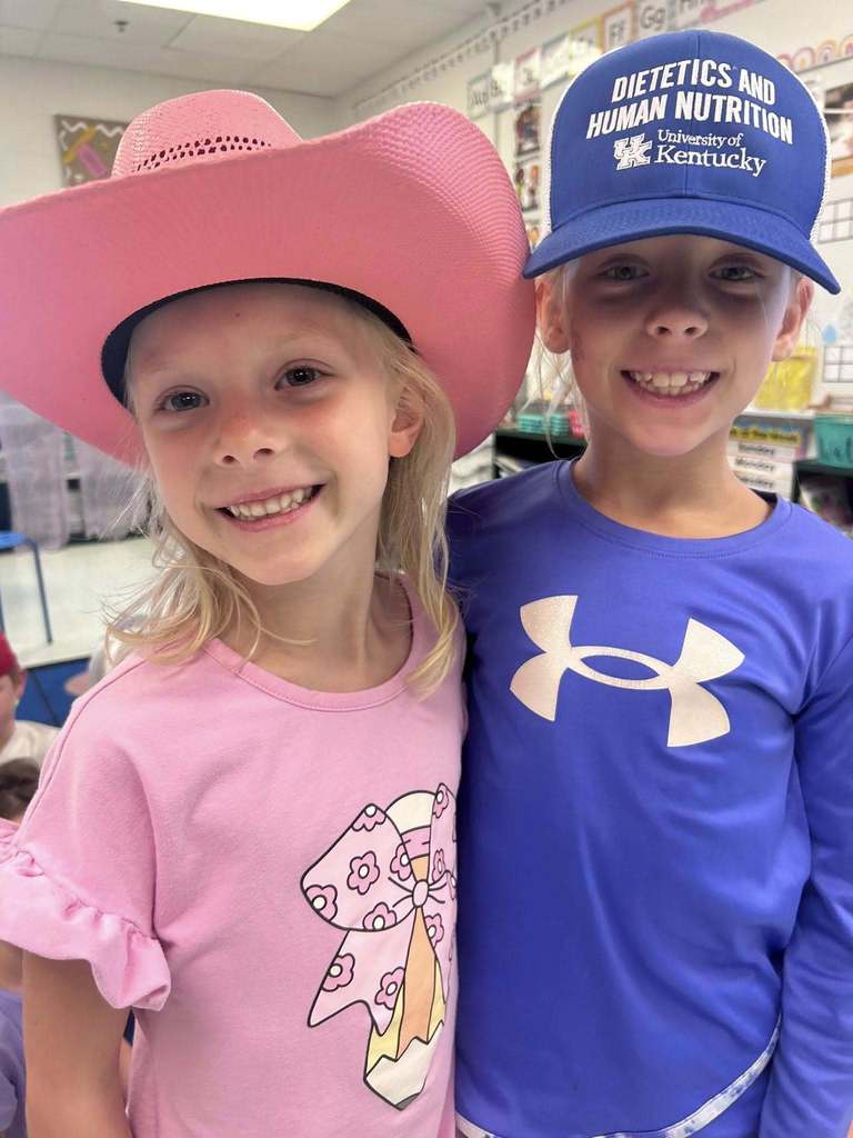 students in hats