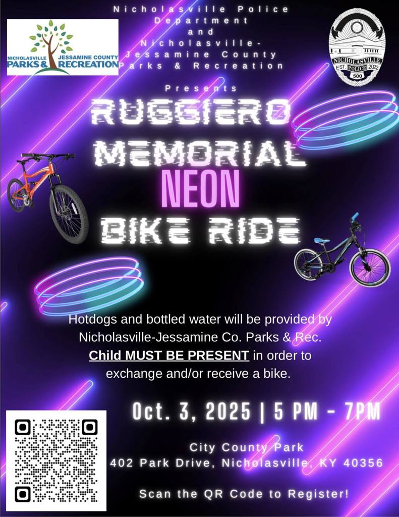 Neon Bike Ride