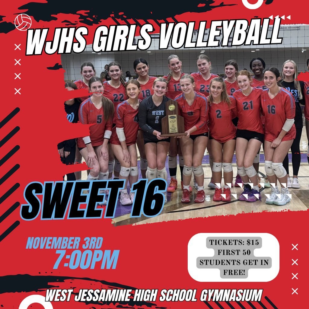 WJHS Volleyball Sweet 16