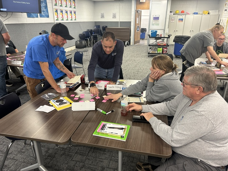 Training will continue throughout the year