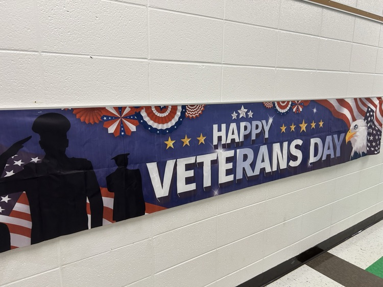 Happy Veterans Day banner