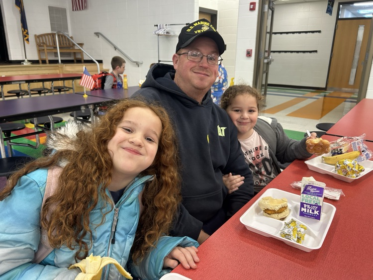 Veteran and students