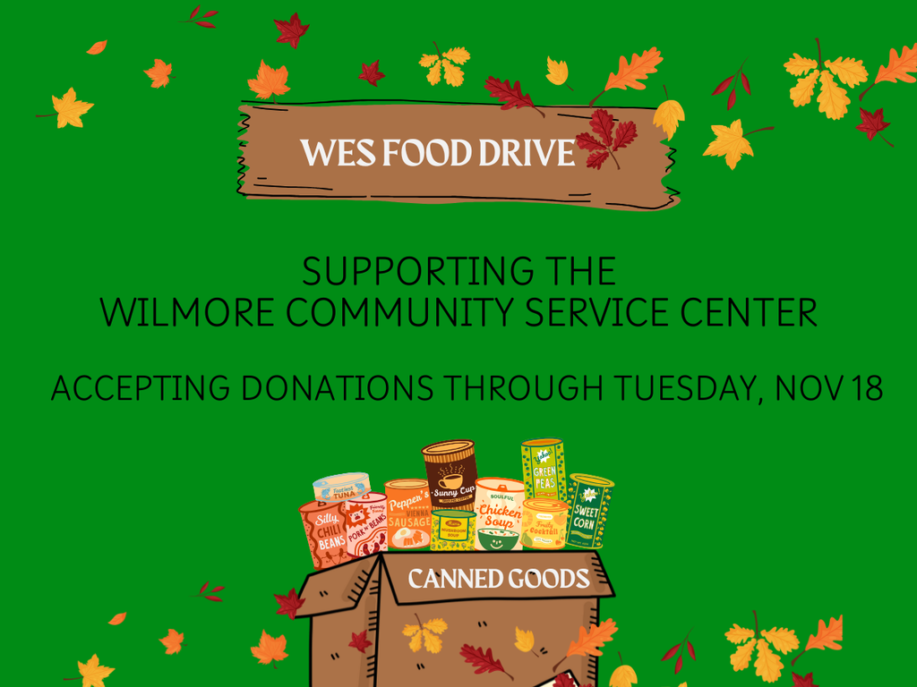 wes food drive 2025