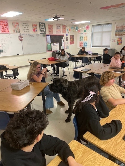 EJMS students and Dr. Bill