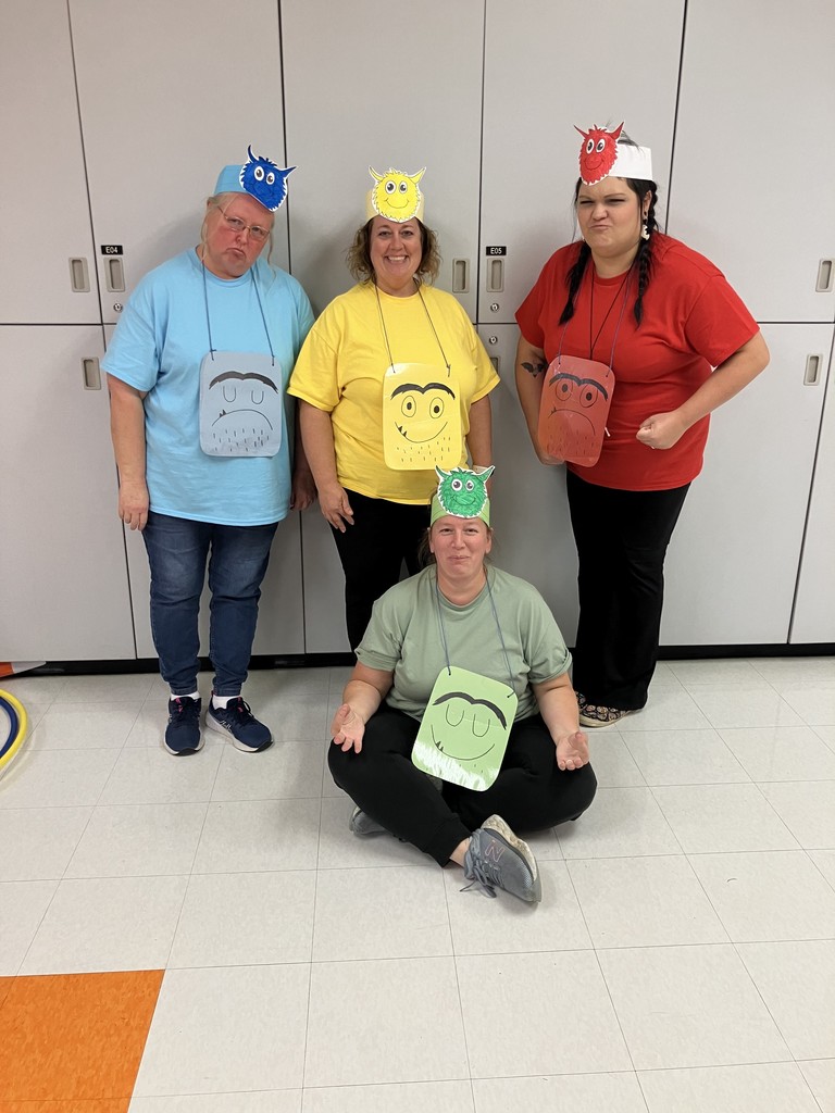 Teachers showcasing our different zones