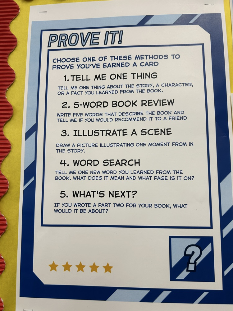 Trading card directions