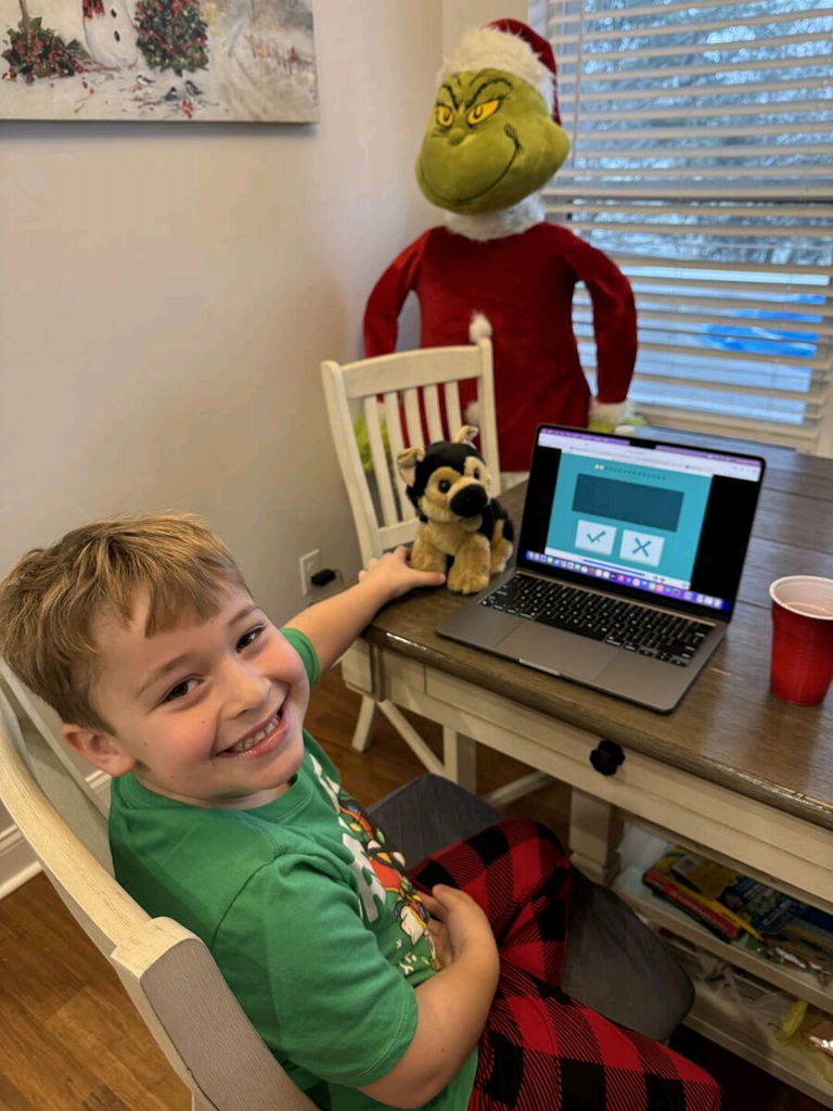 With your favorite stuffy