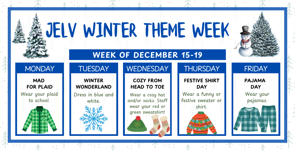 Holiday Spirit Week 25-26