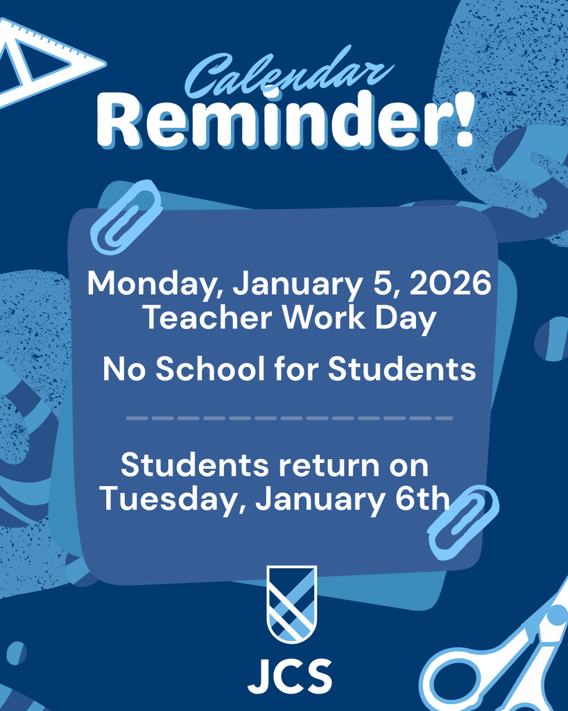 January 5, 2026 Teacher work day--No school 