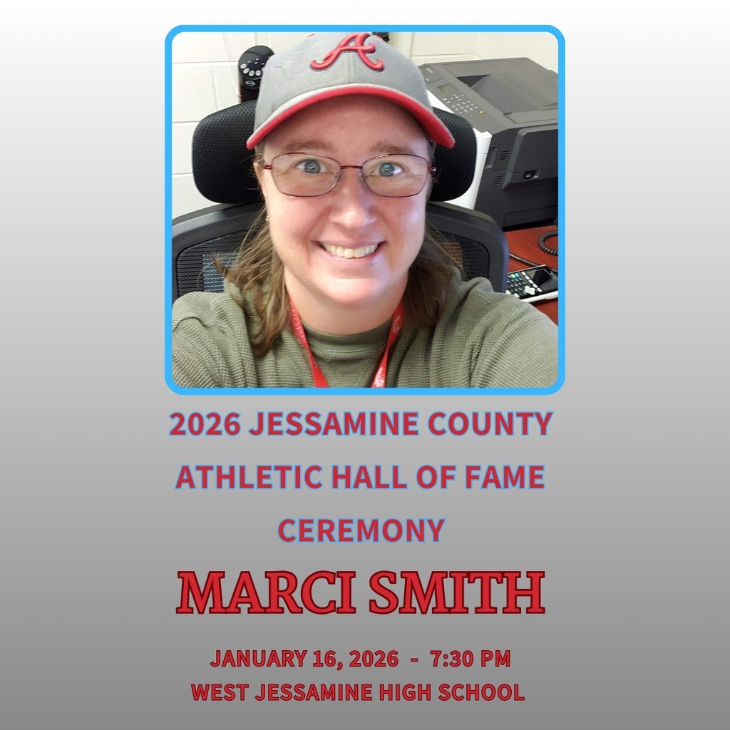 Photo of Marci Smith with info on Hall of Fame Jan 16, 2026 at 7:30