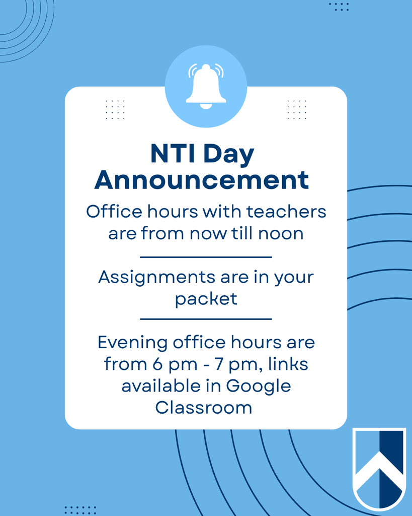 NTI Day Announcement 