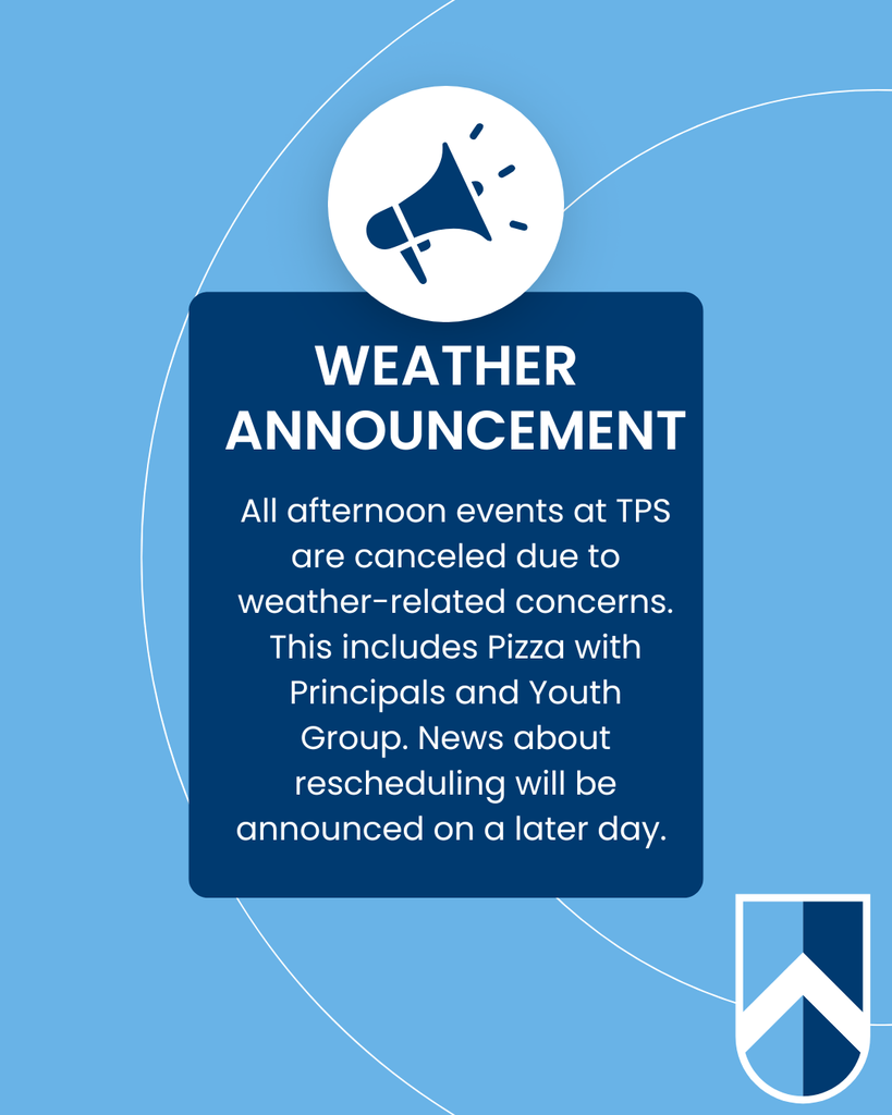 All afternoon events are canceled