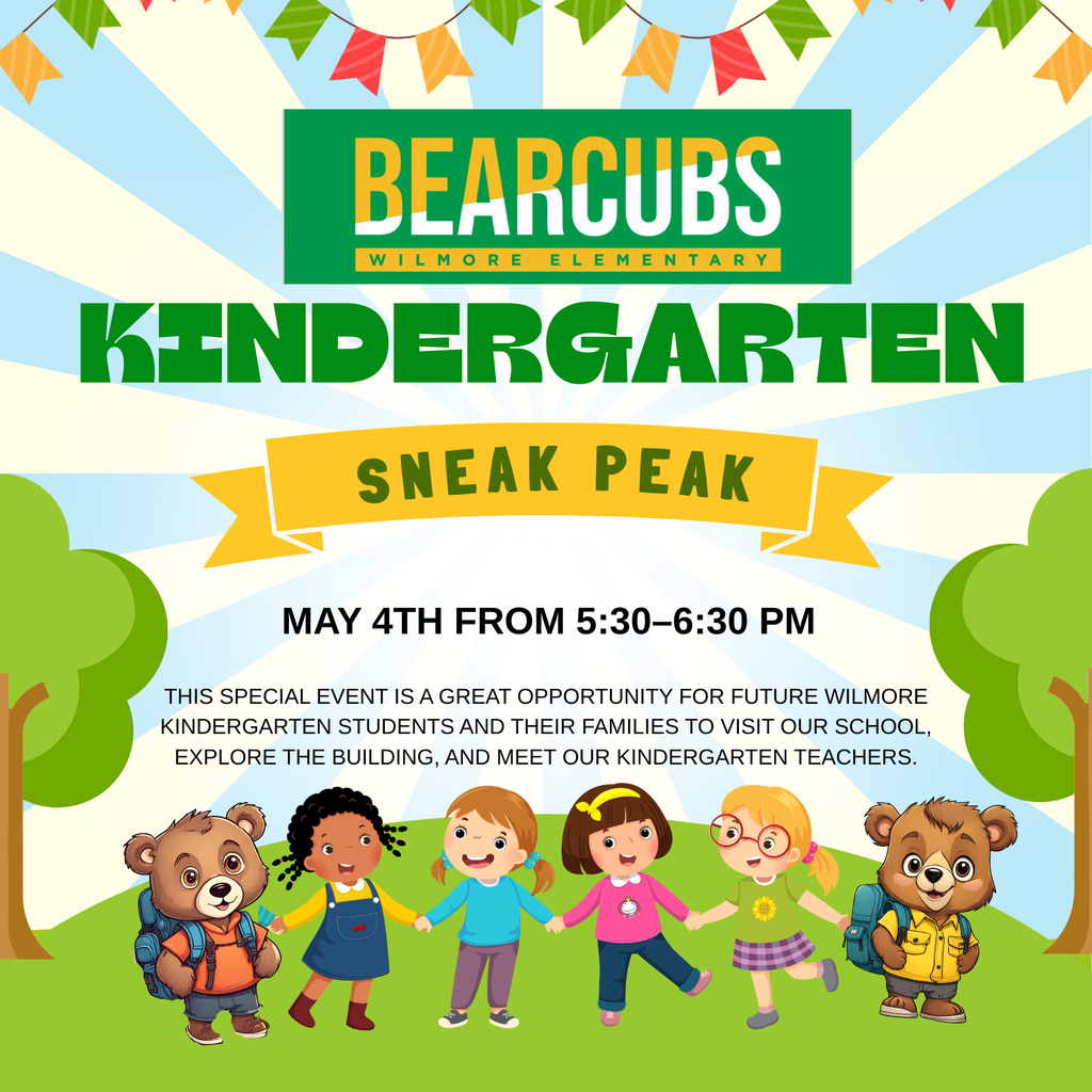 Kindergarten sneak peak