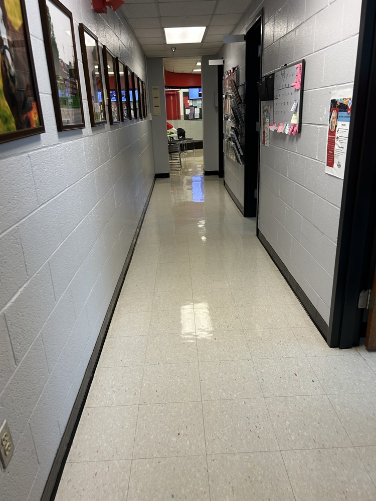 Clean offices as West High